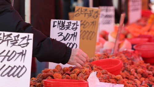 농식품부 "설 물가 안정적…차례상 비용 0.3%↓"
