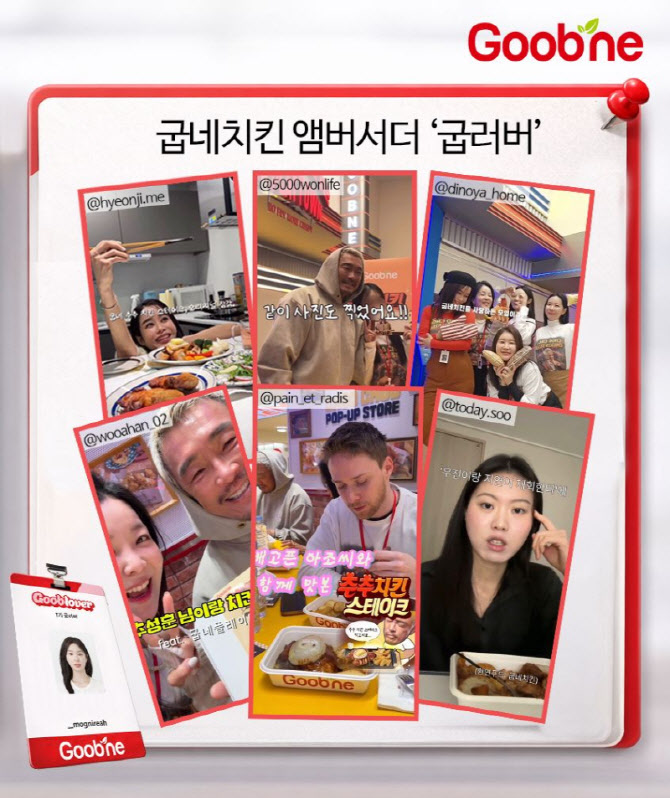 굽네, 앰버서더 굽러버 활동 본격화