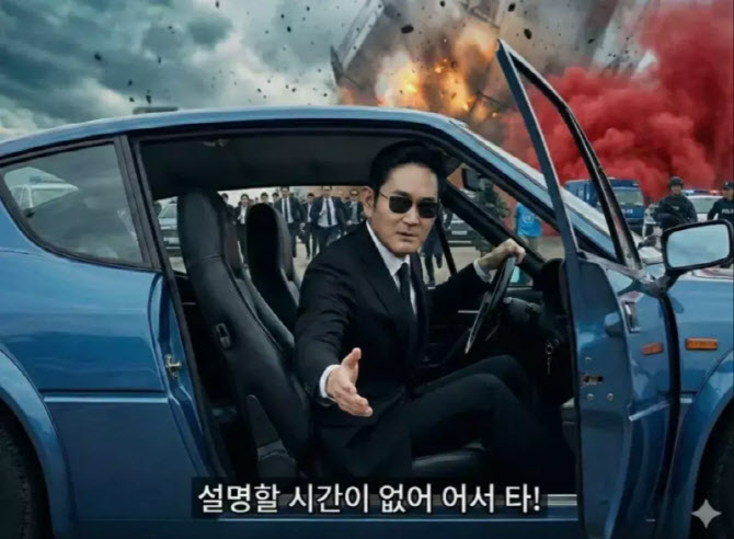 "시간 없어 어서 타" 직접 손 내민 '재드래곤' 밈, 관심 활짝