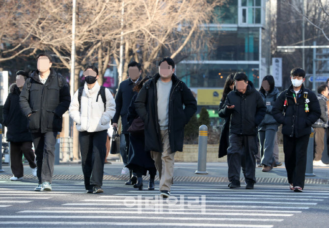 [포토] 연휴 끝 쌀쌀한 출근길