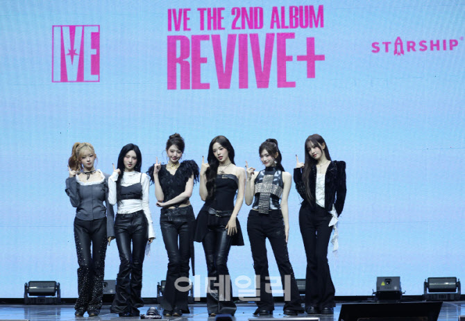 [포토]아이브(IVE), 'REVIVE+(리바이브 플러스)' 발매 쇼케이스