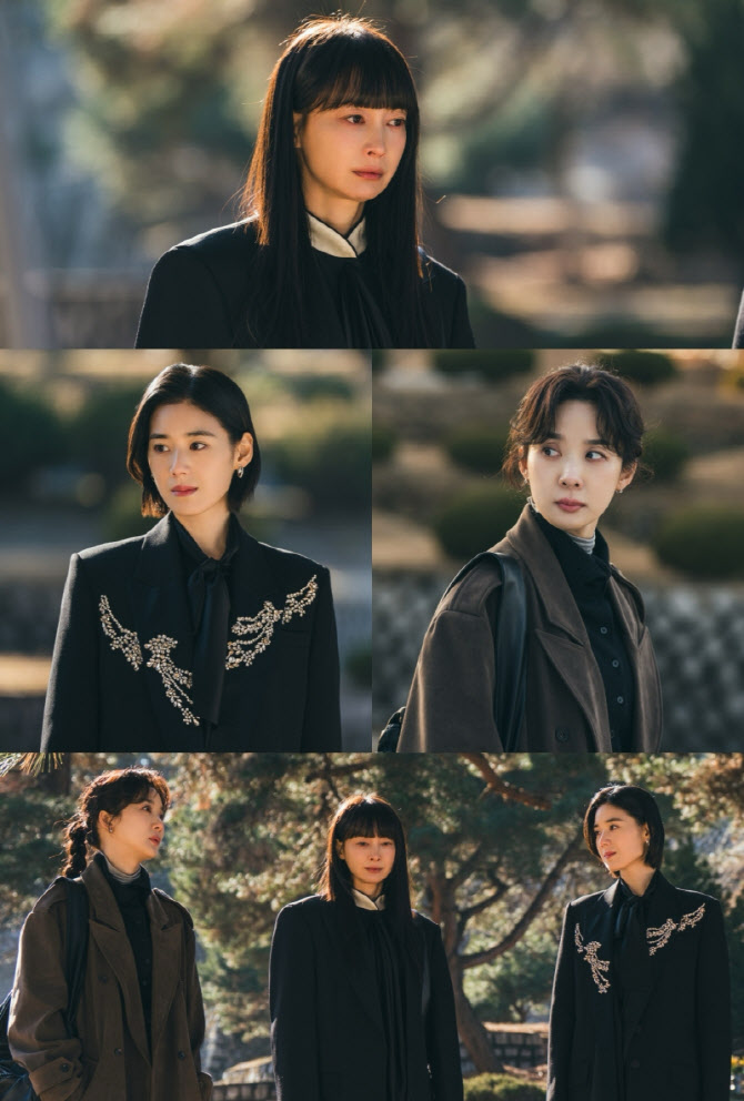'아너' 이나영·정은채·이청아, 또 다른 피해자 찾을까…수목장 방문