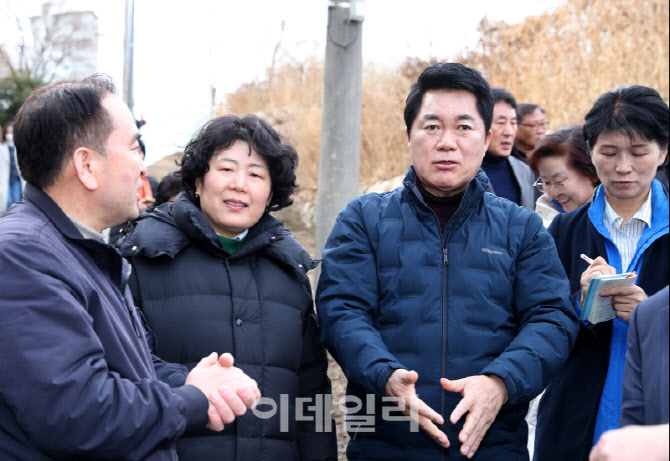 [포토] 관악산 원신지구 테니스장 착공식