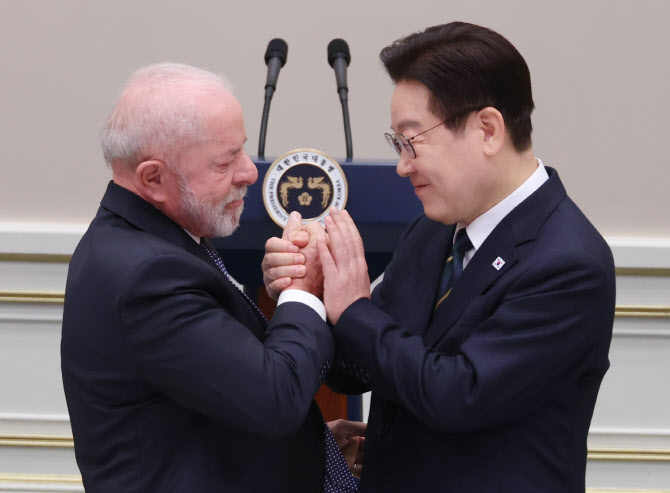 李 “물리적 거리 무색”…한·브라질 관계 도약