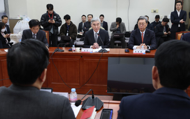 [포토]대미투자특별법안 관련 경제계 조찬간담회, '발언하는 성 김 현대차 사장'