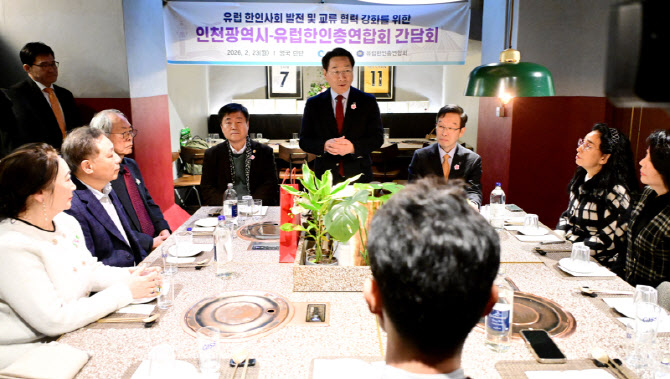 유정복, 유럽한인총연합회에 세계한상대회 개최 협조 요청