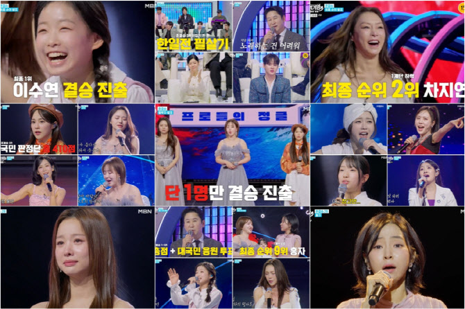 '현역가왕3' 소유미, 퍼포먼스·가창력 보여줬으나 아쉽게 탈락…결승 10인 확정