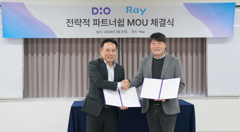 레이, 디오와 글로벌 디지털 덴티스트리 확산 위해 맞손