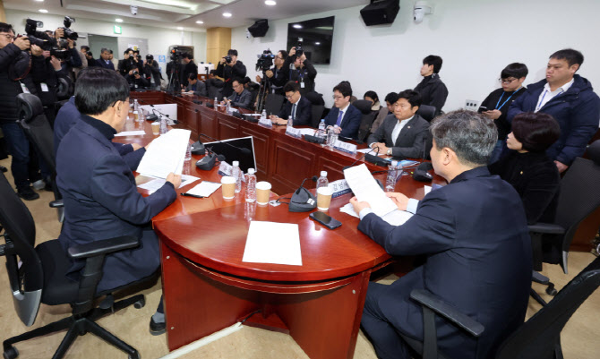 [포토]이란사태 관련 당·정간담회