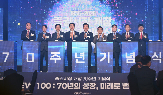 [포토]증권시장 개장 70주년