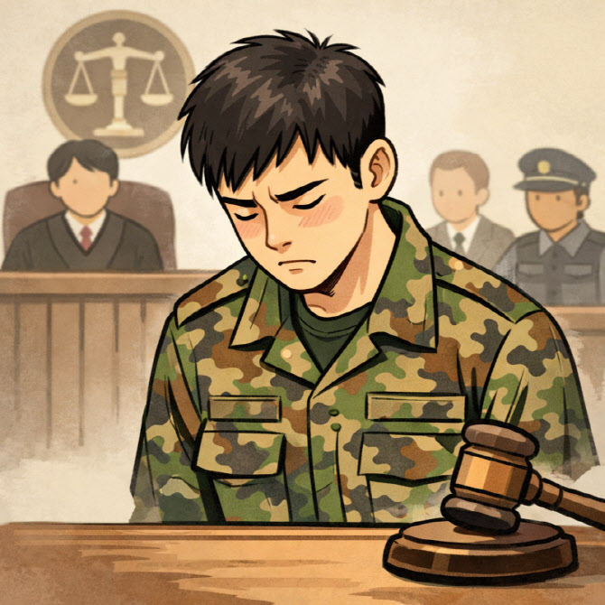 군대 후임병 상습 폭행에 상관 모욕…20대 징역 10개월