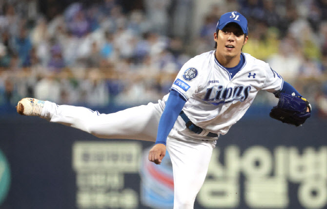삼성 원태인, 팔꿈치 부상 90% 회복…8일부터 캐치볼 시작