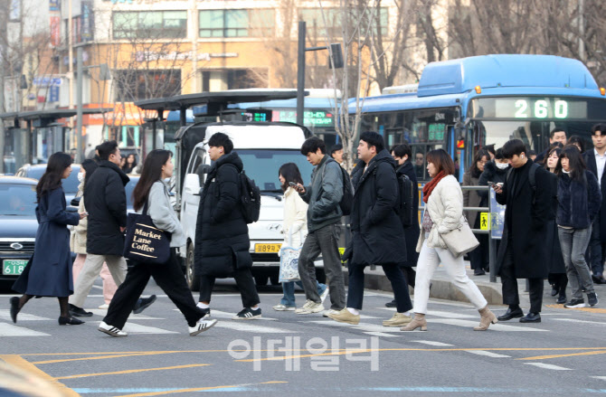 [포토] 출근길 영하권 날씨