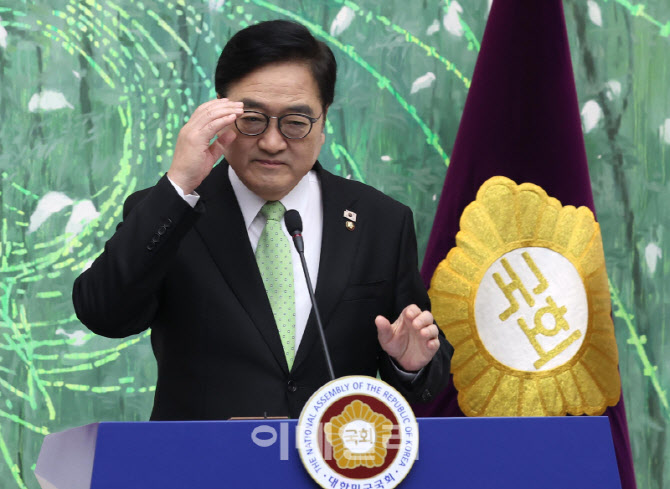 [포토]우원식, '6.3지방선거와 개헌 국민투표 동시 시행 제안'
