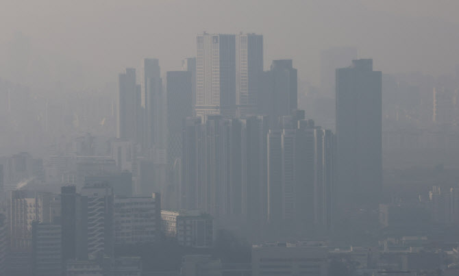 [포토]또 찾아온 미세먼지
