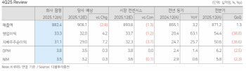 농심, 4분기 미국 법인 실적 기대 못 미쳐…적정주가 55만원 유지-다올