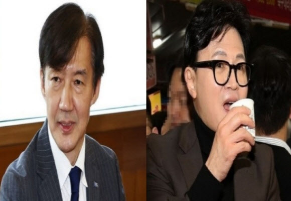조국 “윤석열 꼬붕” 직격에...한동훈 “이재명에 아첨” 반격