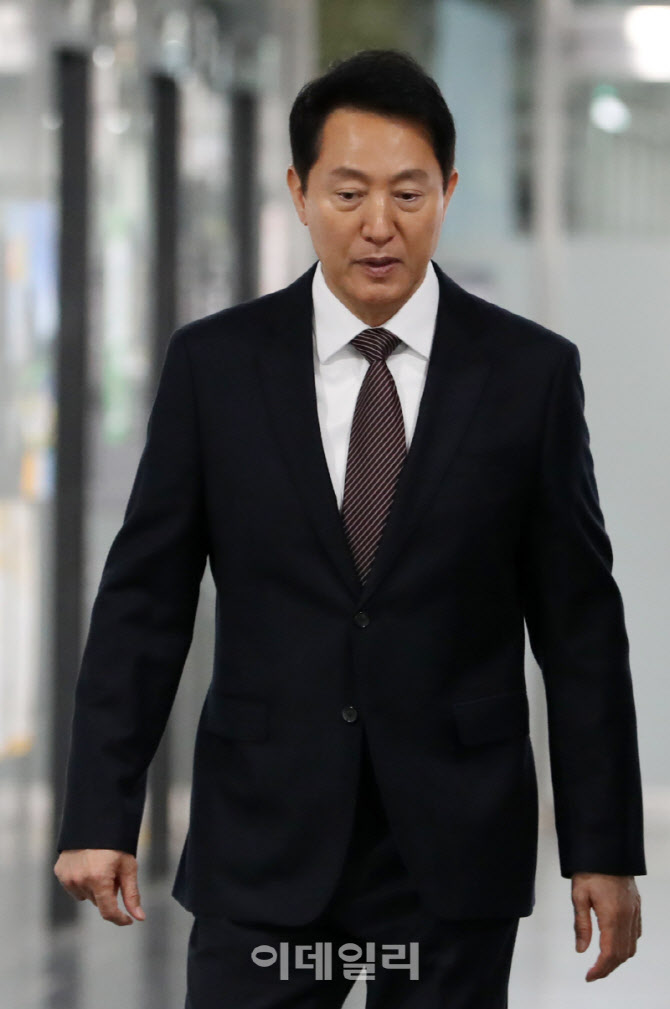 [포토] 발족식 참석하는 오세훈 서울시장