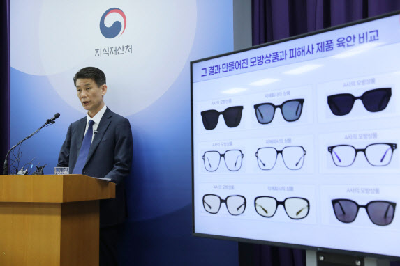 인기 아이웨어 모방한  '데드카피’ 판매사범 첫 구속