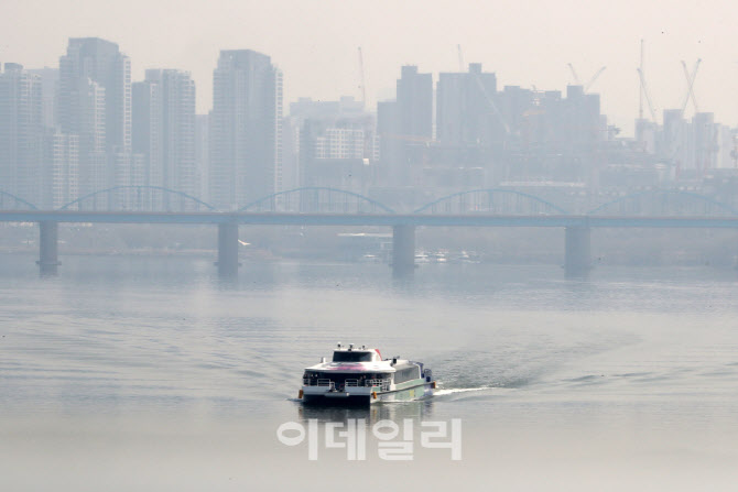 [포토] 수도권 미세먼지 '나쁨' 수준