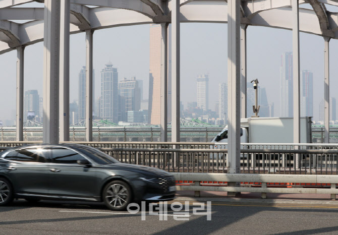 [포토] 미세먼지 '나쁨'