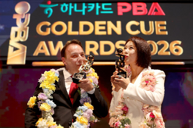 산체스·김가영, 프로당구 PBA 남녀 대상…압도적 시즌 ‘최고 별’
