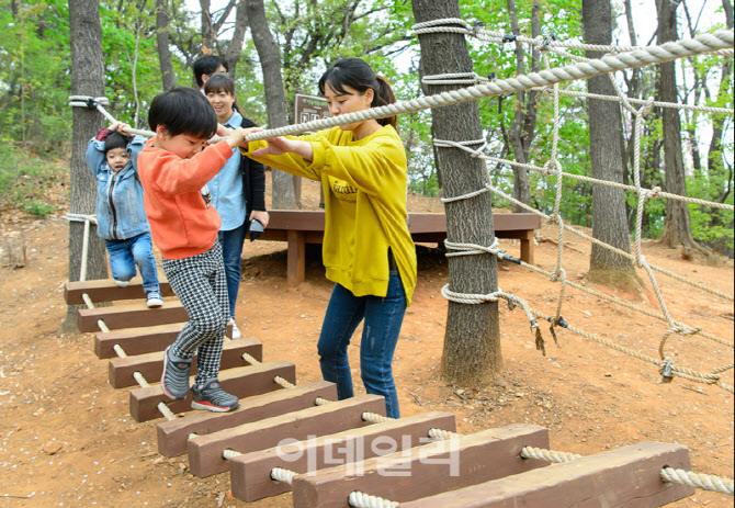 [포토] 양천구, 유아숲체험원 6개소 운영