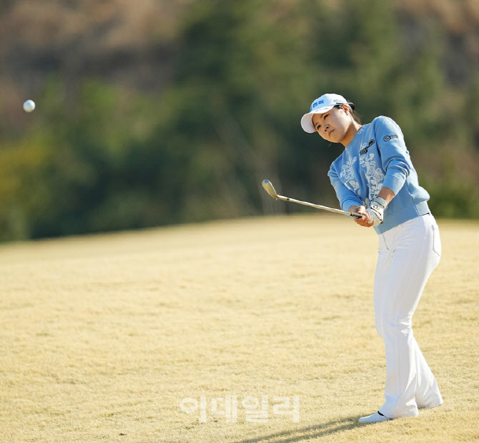 [포토]고지원,핀 옆에 붙어라