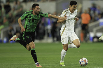 '손흥민 8경기째 침묵' LAFC, 오스틴과 비기며 연승 마감