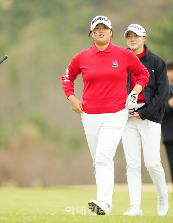 [포토]국가대표 김규빈,오늘 분위기 좋은데
