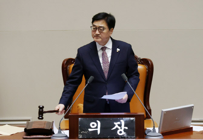 [포토]윤석열 정권 정치검찰 조작기소 의혹 사건 진상규명 국정조사계획서 승인의 건 국회 통과