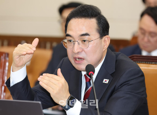 [포토]박홍근, '추경...여러 부처 수요 파악 중'