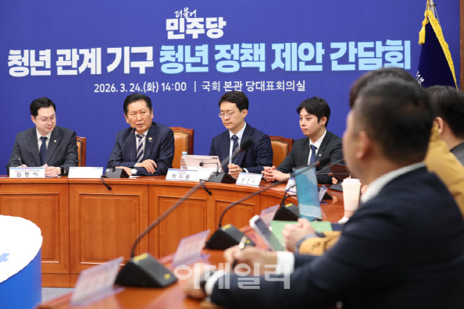 [포토]민주당, '청년 관계 기구 청년 정책 제안 간담회'