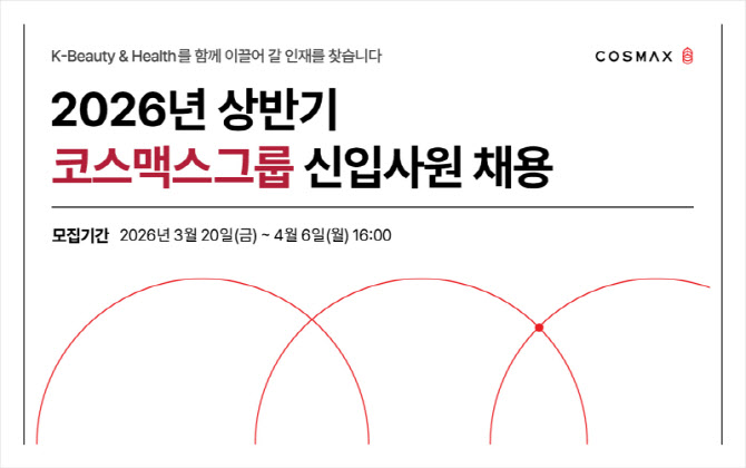 "AI 활용 자신있다면 지원하세요"…코스맥스그룹, 상반기 공채 실시