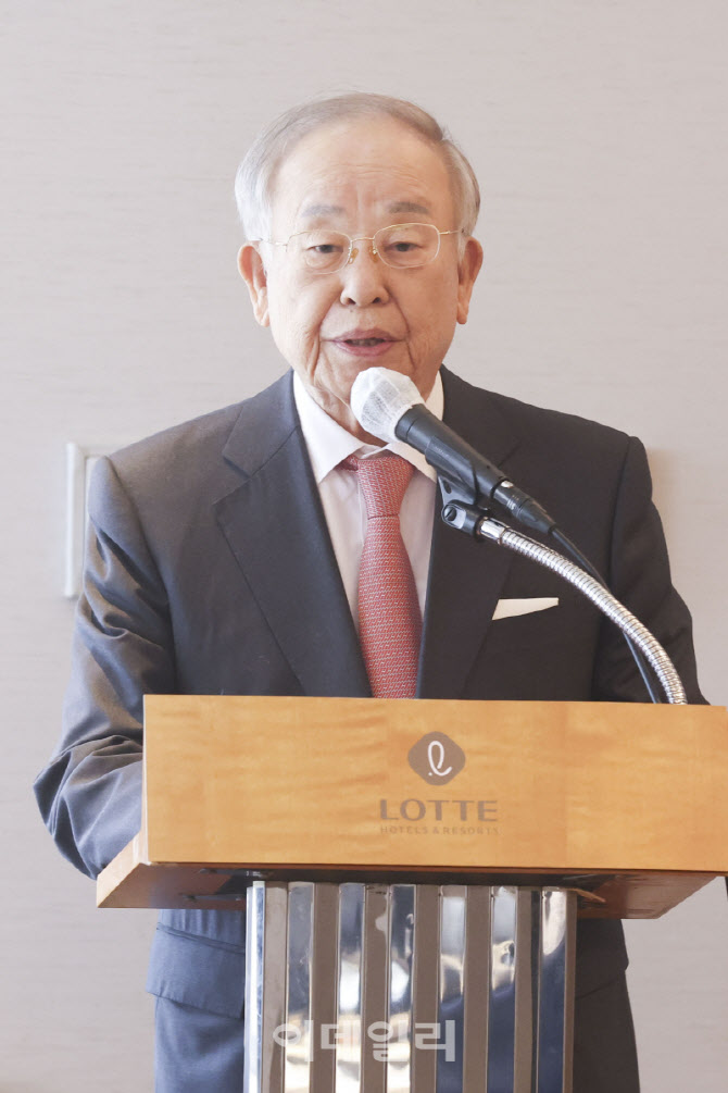 [포토]손경식 경총 회장, 최재형 기금후원회 격려사