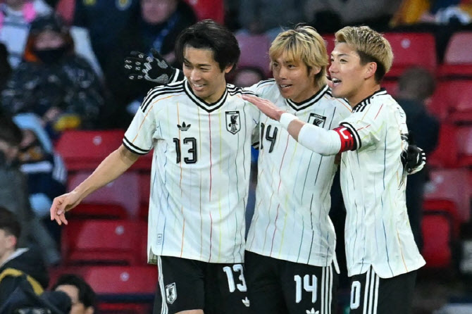 이토 준야 결승골…일본, 스코틀랜드 원정서 1-0 진땀승