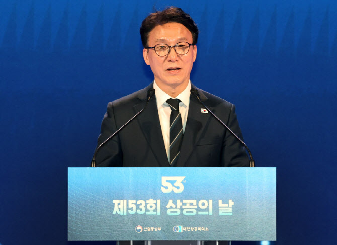 [포토]축사하는 김민석 국무총리