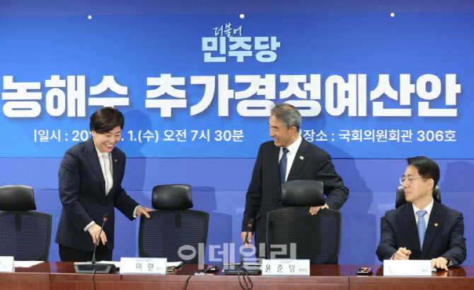 [포토]2026년 농해수 추가경정예산안 당정협의