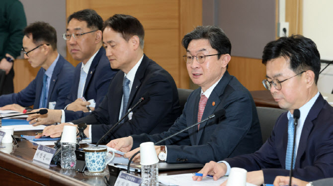 [포토]가계부채 점검회의 주재하는 이억원 위원장