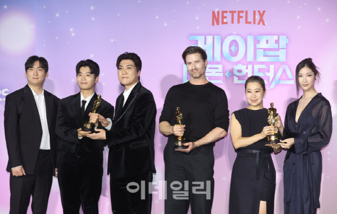 [포토]아카데미 2관왕 ‘케이팝 데몬 헌터스’