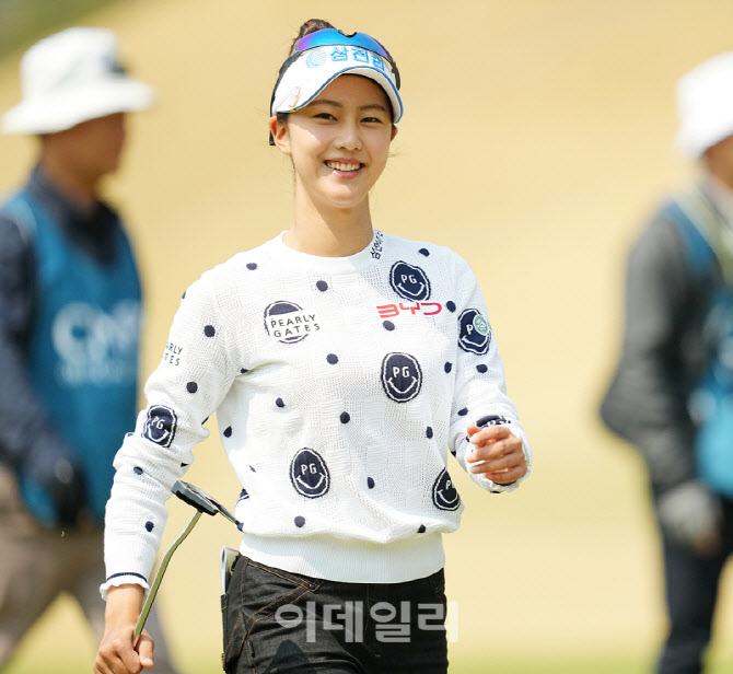 [포토]송지아,시합을 즐기며 밝은 미소