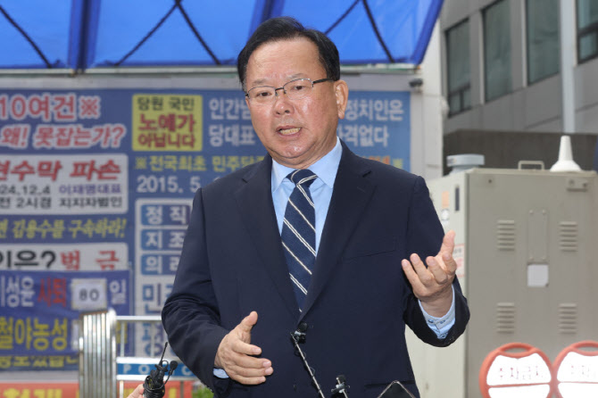 [포토]대구시장 출사표 던진 김부겸 전 총리