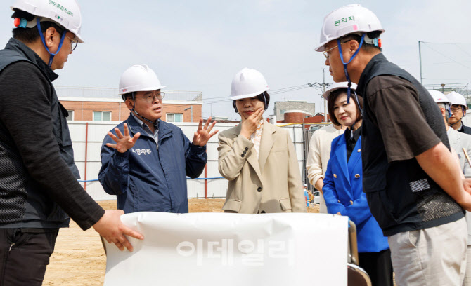 [포토] 강서구, 공사현장 점검