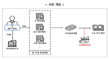 13개 계좌로 무려 5000회 시세조종…간 큰 '개미' 당국에 덜미