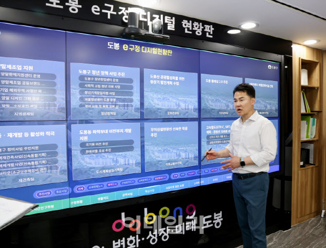 [포토] 도봉구, 스마트 사업 추진