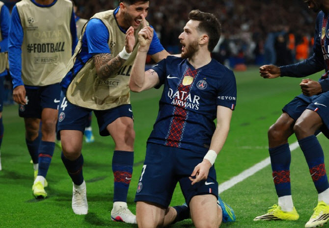 '이강인 교체 출전' PSG, 리버풀 꺾고 UCL 4강 성큼