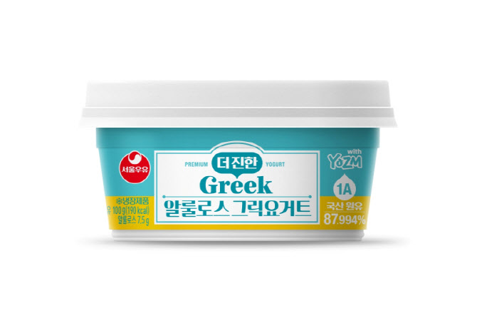 서울우유 `더 진한` 라인업 확장…설탕 대신 알룰로스