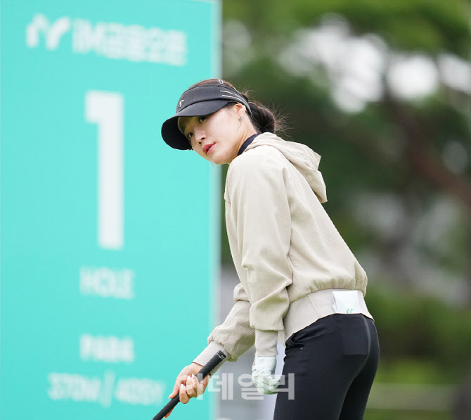[포토]황정미,타깃보며 어드레스
