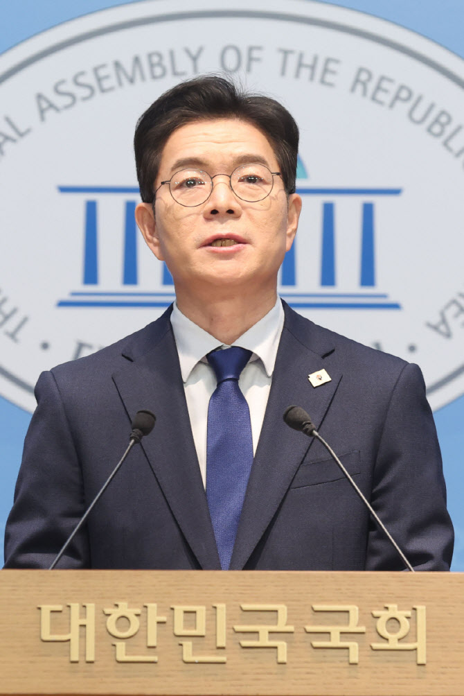 [포토]정원오 더불어민주당 서울시장 후보 기자회견