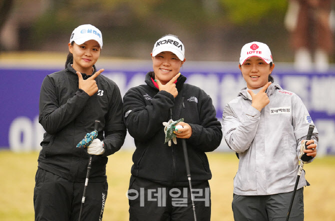 [포토]정지우-박서진-성해인,모두 함께 얼굴 브이